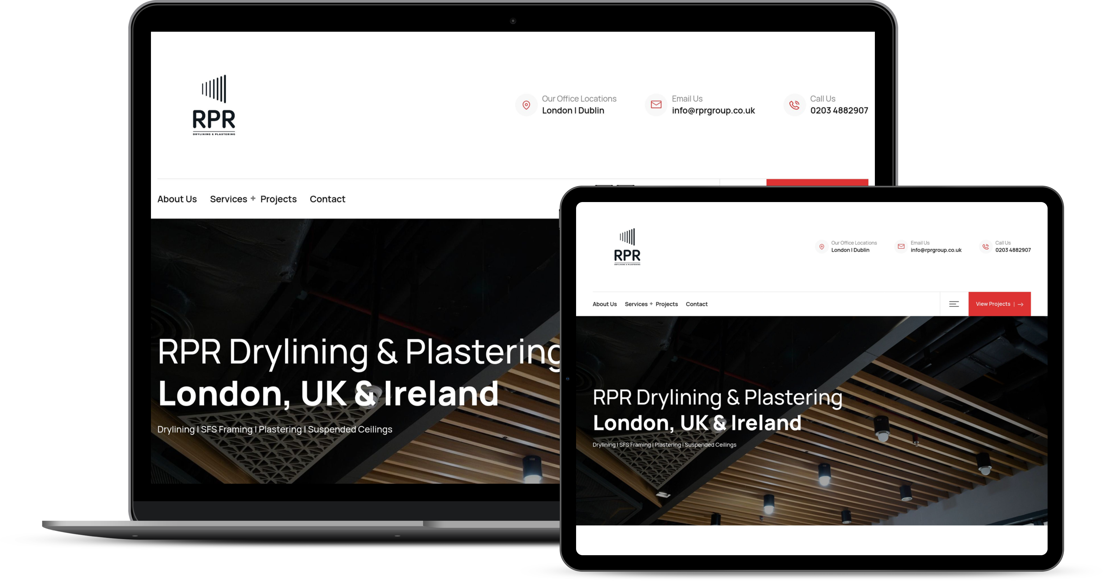 RPR Drylining & Plastering, London